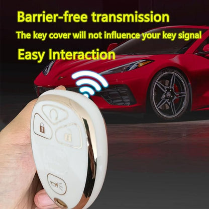 for Chevrolet Key Fob Cover Fit for Chevy Suburban Tahoe Traverse Buick Enclave Cadillac Escalade GMC Yukon