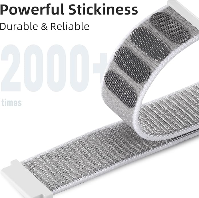 DaQin 22mm 20mm 18mm Quick Release Watch Band Compatible with Garmin Venu 3 2/Forerunner 255 265 955/Vivoactive 5 6 4 3, Nylon Watch Straps Adjustable Sport Replacement for Samsung Galaxy Watch 7 6 5 4/3 45mm/Galaxy Watch 46mm Men Women, 3 Packs