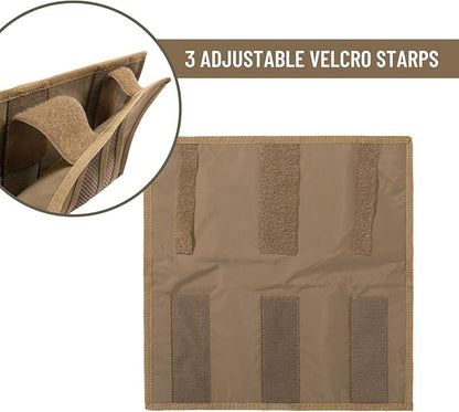 EXCELLENT ELITE SPANKER Tactical Visor Panel Organizer for Pickup F150 Large Molle Vehicle Sun Visor Holder Car Sunshade Storage Pouch