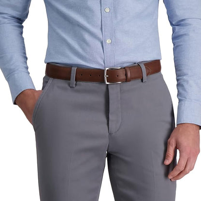 Dockers Men's Leather Casual Belt, Everyday Style (Regular and Big & Tall Sizing)