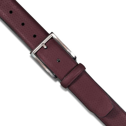 Nautica Men's Dress Leather Belt for Suits and Pants | Classic | Business | Fashion | Adjustable | Metal Buckle