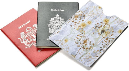 XEYOU Passport Holder Cover - Ultra Slim Premium Vegan Leather Travel Wallet Case Cover