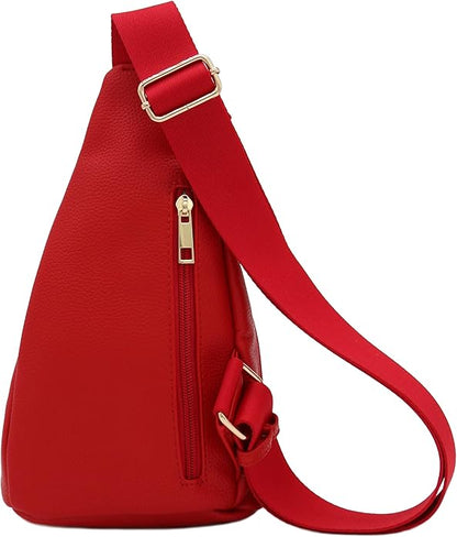 FashionPuzzle Compact Triangle Sling Bag | Compact