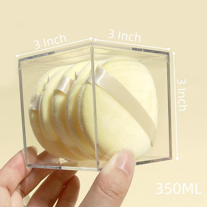 Acrylic Box Clear Acrylic Square Cube Display Boxes, Multi-Purpose Box Container Acrylic Boxes with Lids for Gifts Weddings Valentine's Day Party Favors Candy and Jewelry Storage Box