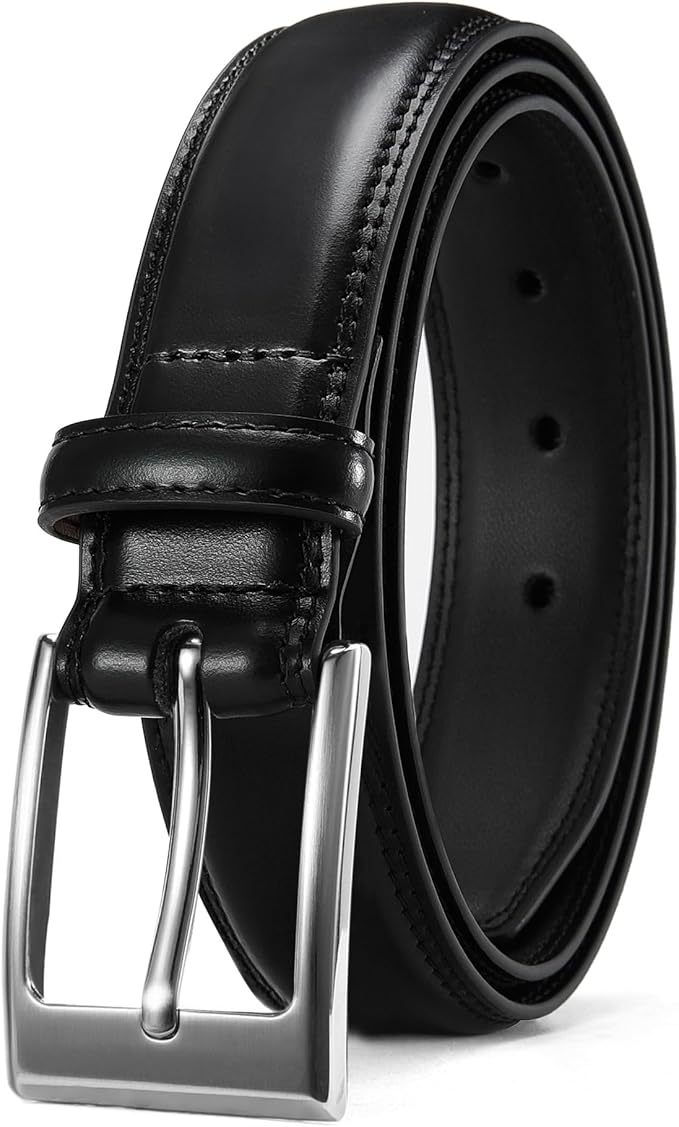 CHAOREN Mens Belts Leather Gift for Men - Ideal Match for Mens Dress Shoes