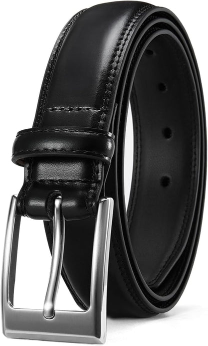 CHAOREN Mens Belts Leather Gift for Men - Ideal Match for Mens Dress Shoes