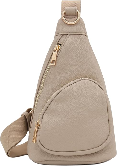 FashionPuzzle Compact Triangle Sling Bag | Compact