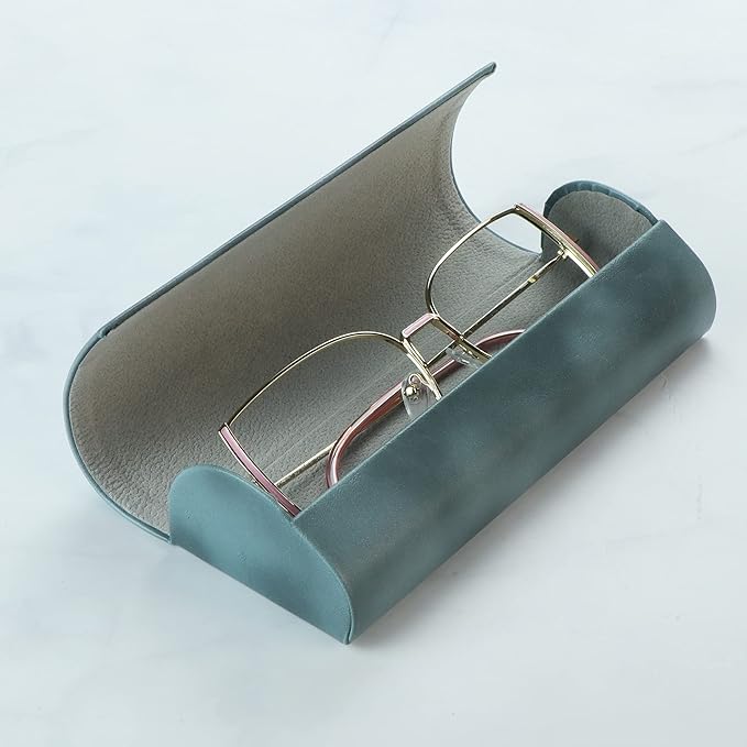 VisionGlobal Hard Shell Eyeglass Case for Eyeglasses and Sunglasses for Men/Women and Kids