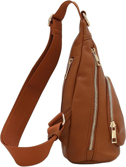FashionPuzzle Compact Triangle Sling Bag | Compact