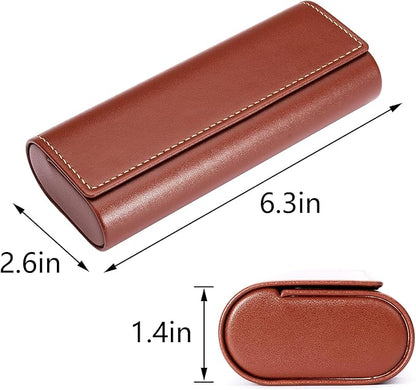 Vemiss Hard Shell Eyeglass Cases, Lightweight Portable Glasses Case for Women Men