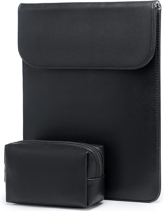HYZUO 13 Inch Laptop Sleeve PC Case for MacBook Pro 13 M2 M1 2026-2016, 13" MacBook Neo 2026 A3404, MacBook Air 13 M5 A3449 M4 M3 M2 M1 2026-2018, 13" iPad Pro/Air, Surface Pro, XPS 13, Black