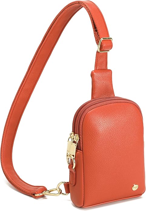 INICAT Small Sling Bag for Women Everyday & Travel Crossbody Bags Lightweight Cross Body Purses Vegan Leather