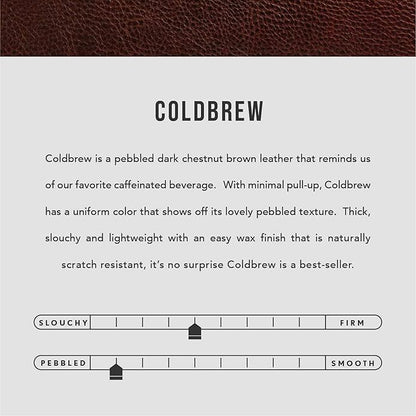 Portland Leather Goods Koala Sling Bag – Leather Sling with Adjustable Strap – Handmade from the Finest Full-Grain Hides