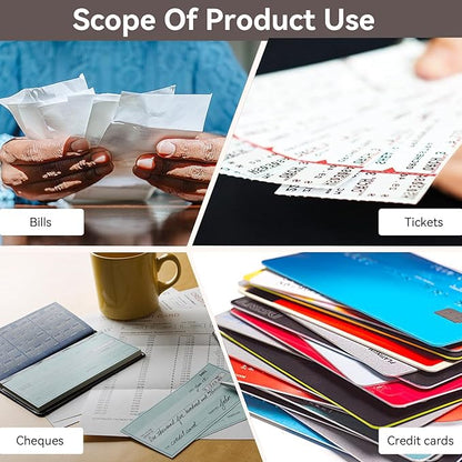 10Pcs Spring Metal Money Clip Insert Bar Replacement Money Clip Card Holder Spring Clip Durable DIY Tool for Bifold Leather Wallet Purse Metal Wallets