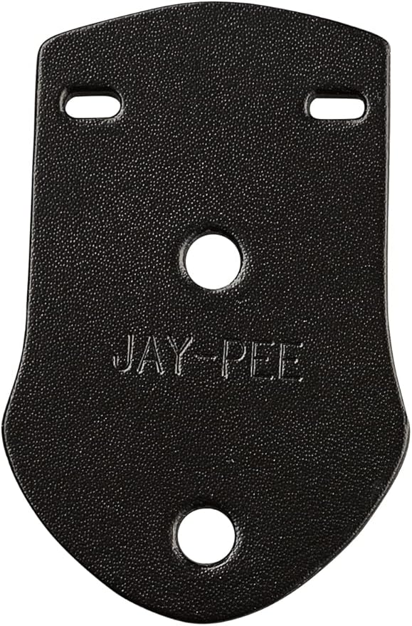 Jay-Pee Police Citation Bar and Badge Holder One Bar Genuine Leather Black