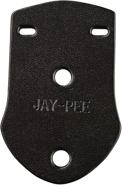 Jay-Pee Police Citation Bar and Badge Holder One Bar Genuine Leather Black