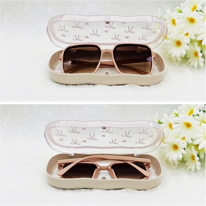 Glasses Case Hard Shell, Cute Sunglasses Case, Glass Cases for Eyeglasses Women, Reading Eye Glass Cases