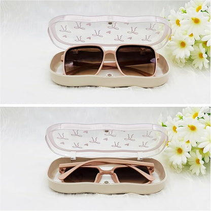 Glasses Case Hard Shell, Cute Sunglasses Case, Glass Cases for Eyeglasses Women, Reading Eye Glass Cases