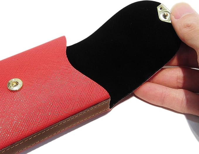 [Amazon.co.jp Limited] Glasses Case, Semi-Hard, Vertical, Compact, Thin, Monocoque, Slim, Portable, Convenient
