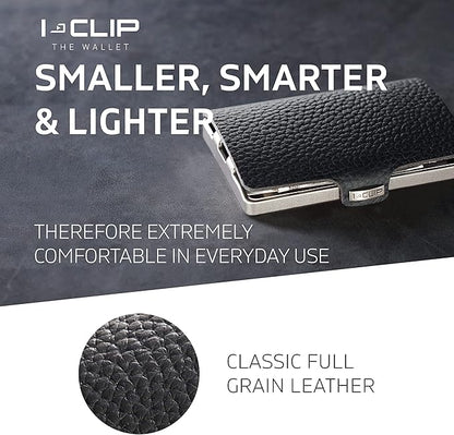 I-CLIP, Premium Men's Leather Wallet, Versatile Changeable Money clip, Secure Card Holder, Compact Men's Wallet Minimalist, Sleek Slim Design, Perfect Money Clip Wallet for Men