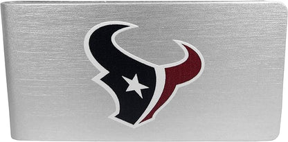 Siskiyou Sports NFL unisex Leather Cash & Cardholder & Money Clip