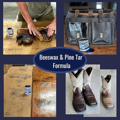 Huberd's Shoe Grease 7.5 oz – Leather Conditioner and Waterproofer for Boots, Shoes, & Gear. Deep Conditioning to Rejuvenate and Protect Leather - Since 1921