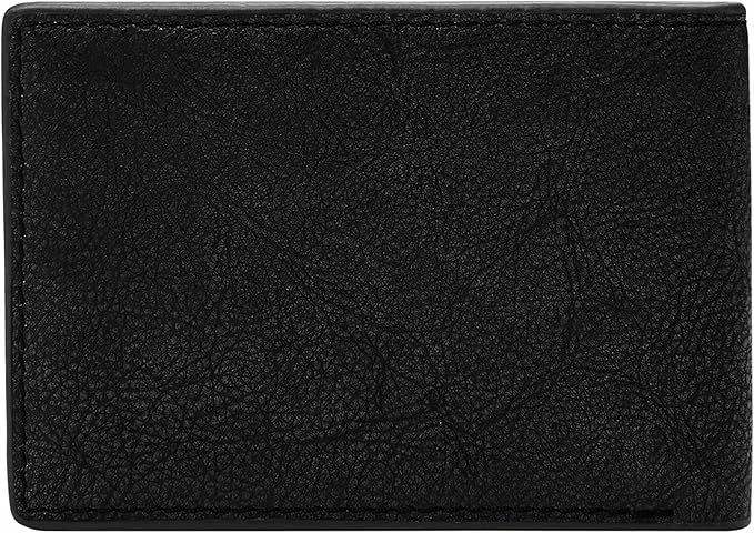 Fossil Men's Leather Slim Minimalist Bifold Front Pocket Wallet for Men