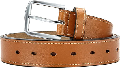CHAOREN Mens Belts Leather - 35mm Genuine Leather Belt for Jeans - Men Gift for Casual Dress