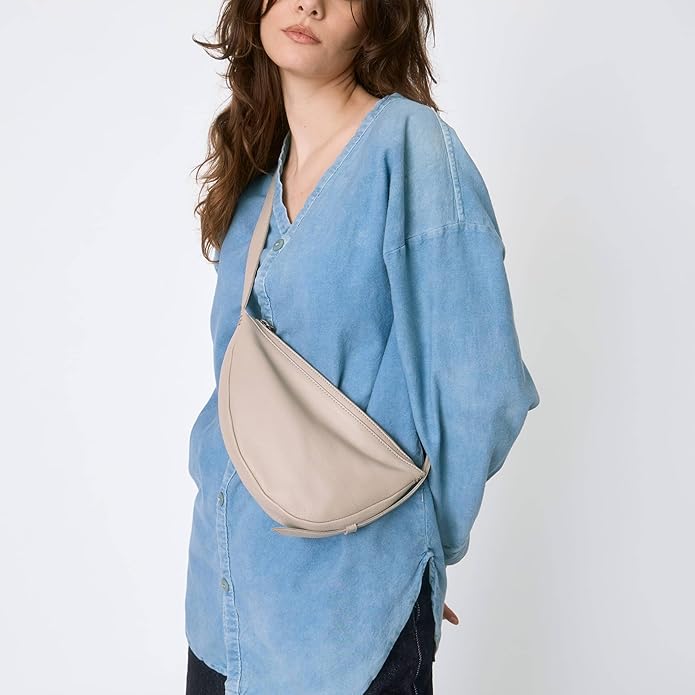 The Sak Tess Sling Purse - Small Woman's Crossbody Bag For Everyday & Travel - Handbag With Zipper Closure & Adjustable Strap