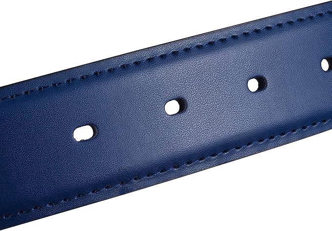 Men's Dress Belt Black Leather Belts for Jeans