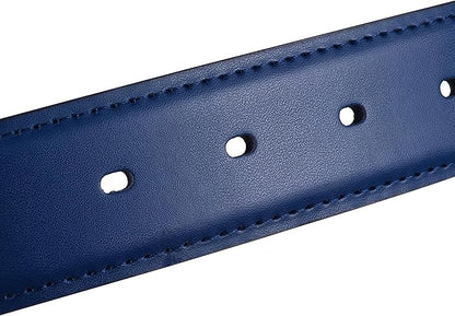 Men's Dress Belt Black Leather Belts for Jeans