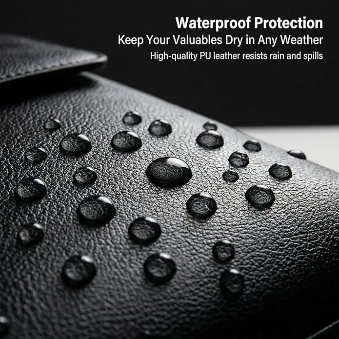 Messenger Bag for Men, 13 inch Purse Crossbody Bag, Waterproof Shoulder Bag for Office Business
