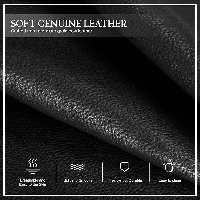 befen Genuine Leather Anti Theft Small Crossbody Bags for Women, RFID Cross Body Sling Chest Bags Fanny Packs Travel Purse