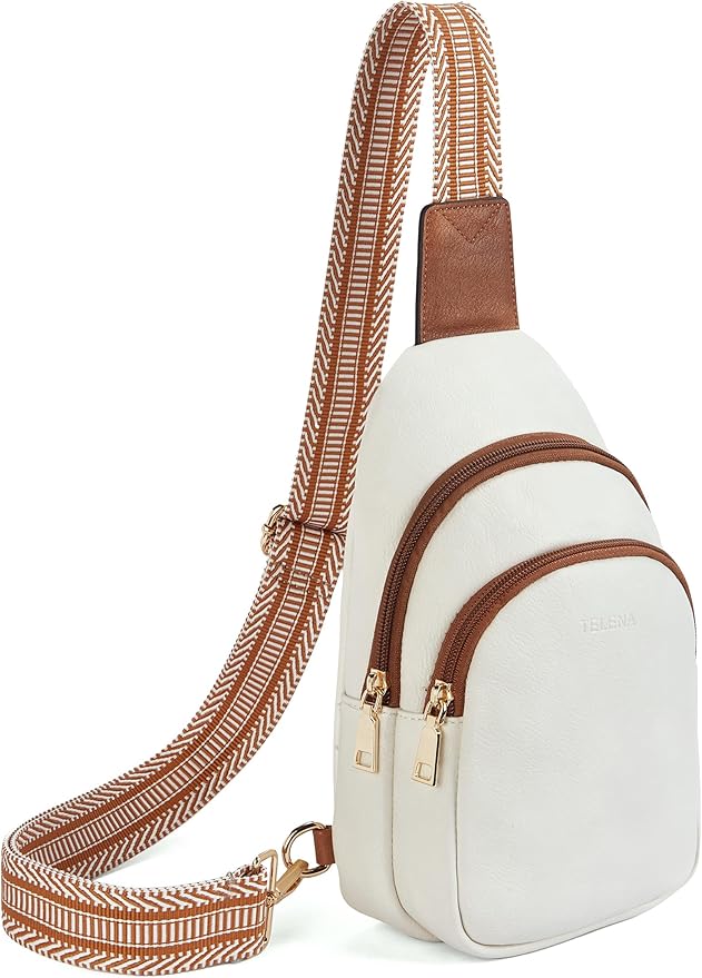 Telena Crossbody Bags for Women Leather Cross Body Sling Bag for Woman Travel