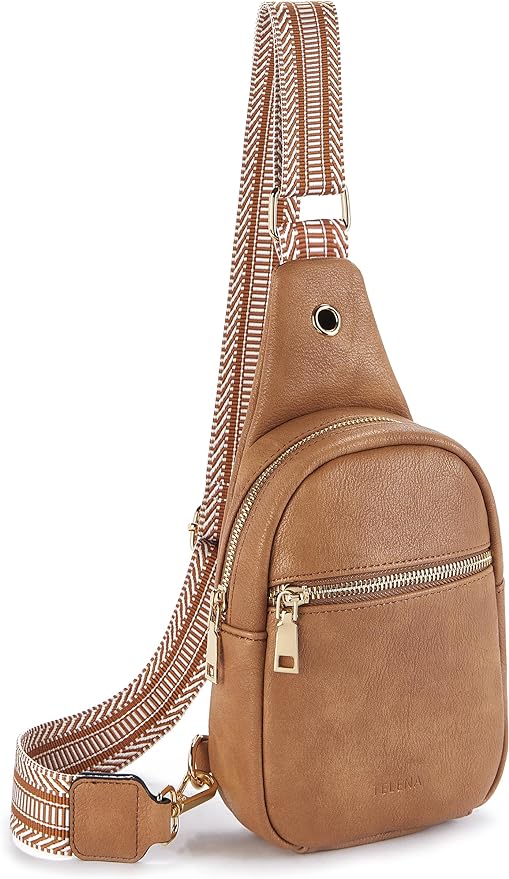 Telena Crossbody Bags for Women Leather Cross Body Sling Bag for Woman Travel