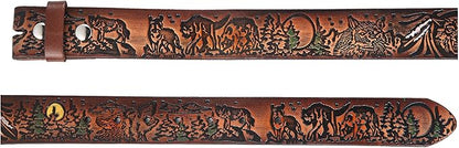 Gelante Genuine Full Grain Leather Belt Strap without Belt Buckle