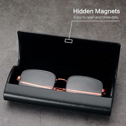 Vemiss Hard Shell Eyeglass Cases, Lightweight Portable Glasses Case for Women Men