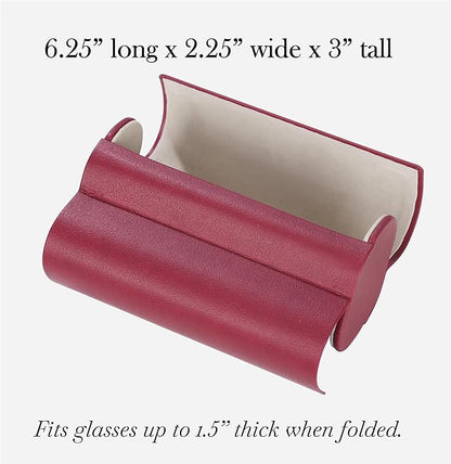Eyeglass and Sunglass 2-Compartment Travel Case
