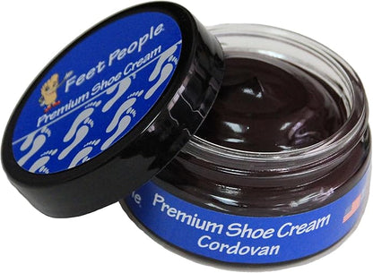 FeetPeople Premium Shoe Cream 1.5 Oz, Various Colors!