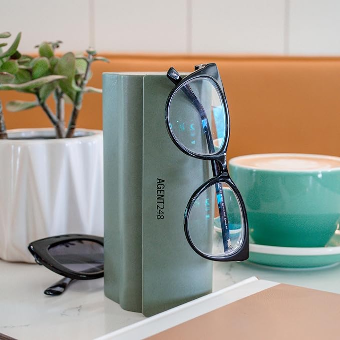 Eyeglass and Sunglass 2-Compartment Travel Case