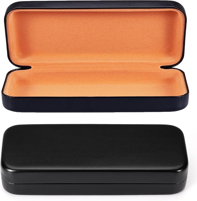 Vemiss Hard Shell Eyeglass Cases, Lightweight Portable Glasses Case for Women Men