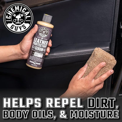 Chemical Guys HOL_113 Leather Lovers Kit for Leather Car Interiors, Furniture, Apparel, Shoes, Sneakers, Boots (Works on Natural, Synthetic, Pleather, Faux Leather and More) (5 Items), 16 oz, Black