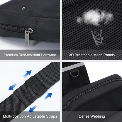 OSOCE Small Sling Bag for Men and Women with RFID Pocket, Anti Theft Crossbody Chest Bag Casual Travel Bag for Hiking