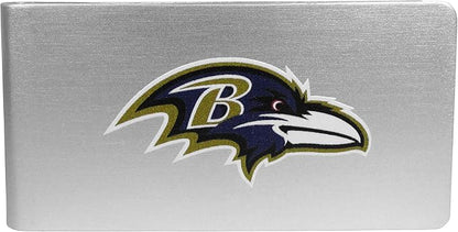 Siskiyou Sports NFL unisex Leather Cash & Cardholder & Money Clip