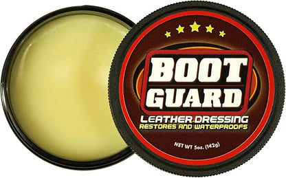 Leather Dressing: Restores and Conditions Leather Boots, Shoes, Automotive Interiors, Jackets, Saddles, Unscented, 5 Ounce Jar