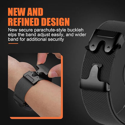 Elastic Nylon Band for Garmin Venu 3 4 2/Forerunner 965 265,22mm Quick Release Stretchy Sport Fabric Parachute Buckle Watch Band for Samsung Galaxy 3 45mm/Watch 46mm/Gear S3 Frontier/Classic Strap