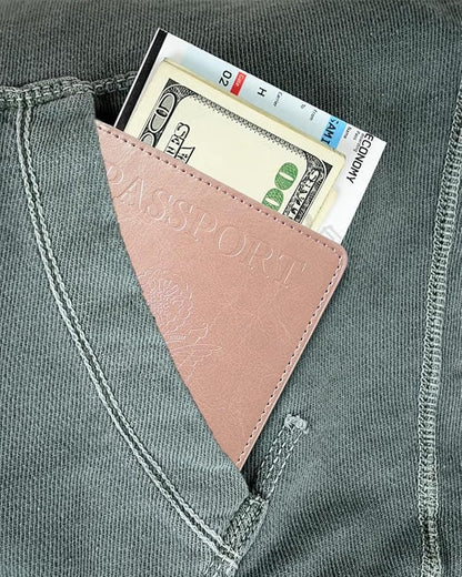 Passport Wallet & Cover Combo - Holds Passport, Vaccine Card & More