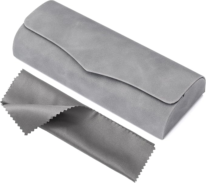 Vemiss Hard Shell Eyeglass Cases, Lightweight Portable Glasses Case for Women Men