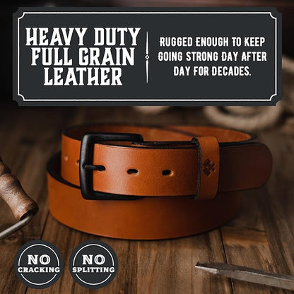American Made Leather Belts for Men | Men's Leather Belt | Made in the USA Mens Belt