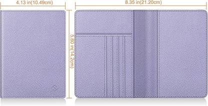 FINTIE Passport Holder, Slim Travel Wallet RFID Blocking Card Case Cover Passport Cover Protector Essentials with Credit Card Slots for Women/Men | Slim, RFID Blocking, Card Case Cover, Essentials, Credit Card Slots